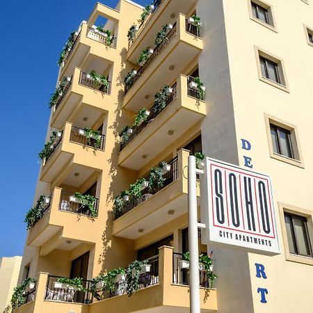 Soho City Apartments Larnaca Exteriör bild